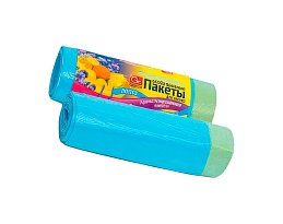 Мешки для мусора 35 л, ароматизированные, Морской Бриз, голубые, в рулоне 10 шт., ПНД, 12 мкм, 560х530 мм, GRIFON Aroma, 101-080 M во Владикавказе