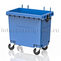 Мусорный контейнер 770 л голубой без крышки 770 голубой во Владикавказе