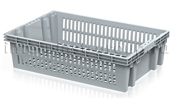 Ящик для овощей, фруктов и хлеба Евролоток серый во Владикавказе