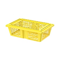 Ящик продуктовый универсальный желтый во Владикавказе Ящик продуктовый универсальный желтый во Владикавказе