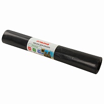 Мешки для мусора 240 л, черные, в рулоне 10 шт., ПВД 50 мкм, 1400х900 мм, LAIMA, 605337 во Владикавказе
