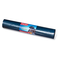 Мешки для мусора 240 л, черные, в рулоне 20 шт., ПВД 35 мкм, 1400х900 мм, PACLAN Big&Strong, 600823 во Владикавказе