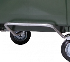 Педаль для мусорного контейнера 770 л.  серый во Владикавказе