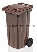 Мусорный контейнер 120 л коричневый 120 коричневый во Владикавказе Мусорный контейнер 120 л коричневый 120 коричневый во Владикавказе