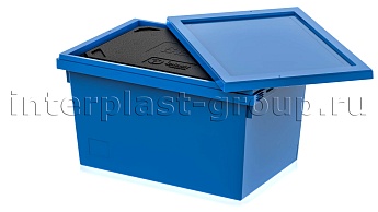 Изотермический контейнер KV 6432 в сборе с крышкой голубой во Владикавказе