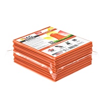 Мешки для мусора 160 л, оранжевые, в пачке 10 шт., ПВД, 40 мкм, 900х1100 мм, i-Bag во Владикавказе