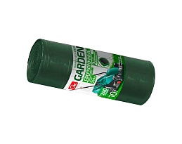 Мешки для мусора 240 л, двухслойные, зеленый, в рулоне 10 шт., ПВД 35 мкм, 1400х1100 мм, GRIFON PROFF GARDEN, 101-520 во Владикавказе
