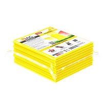 Мешки для мусора 160 л, желтые, в пачке 10 шт., ПВД, 40 мкм, 900х1100 мм, i-Bag во Владикавказе