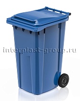 Контейнер для мусора 240 л голубой облегченный 240 голубой во Владикавказе