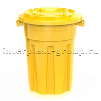 Мусорный бак универсальный 80 л желтый 80 желтый во Владикавказе Мусорный бак универсальный 80 л желтый 80 желтый во Владикавказе