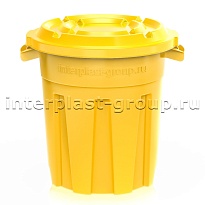 Мусорный бак универсальный 60 л желтый 60 желтый во Владикавказе Мусорный бак универсальный 60 л желтый 60 желтый во Владикавказе