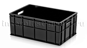 Ящик для молока, мяса, овощей и фруктов сплошной черный во Владикавказе Ящик для молока, мяса, овощей и фруктов сплошной черный во Владикавказе