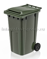 Контейнер для мусора 240 л зеленый облегченный 240 зеленый во Владикавказе